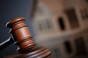 a gavel inside a courtroom